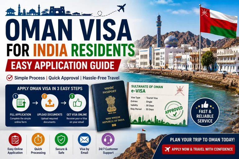 Oman Visa For India Residents