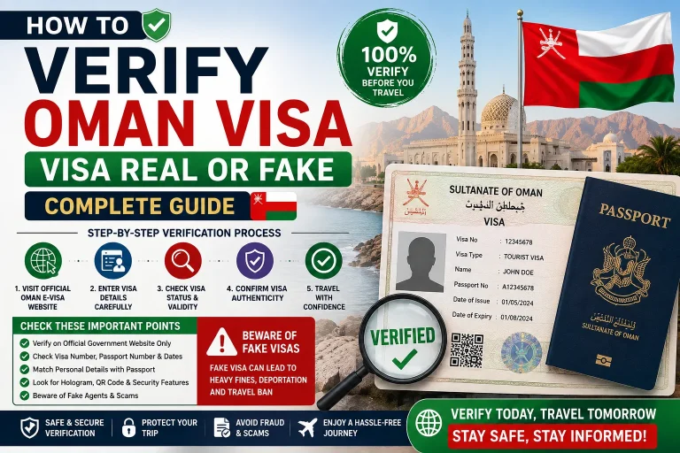 How To Verify Oman Visa