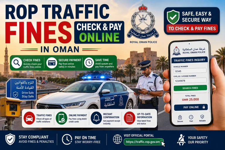ROP Traffic Fines Check & Pay Online