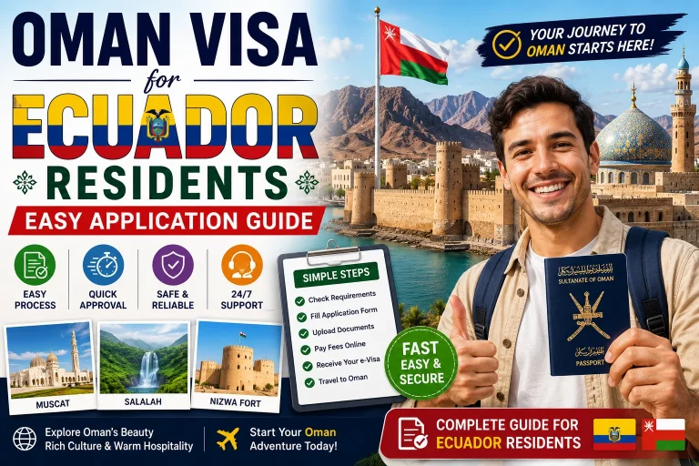 Oman Visa for Ecuador Residents