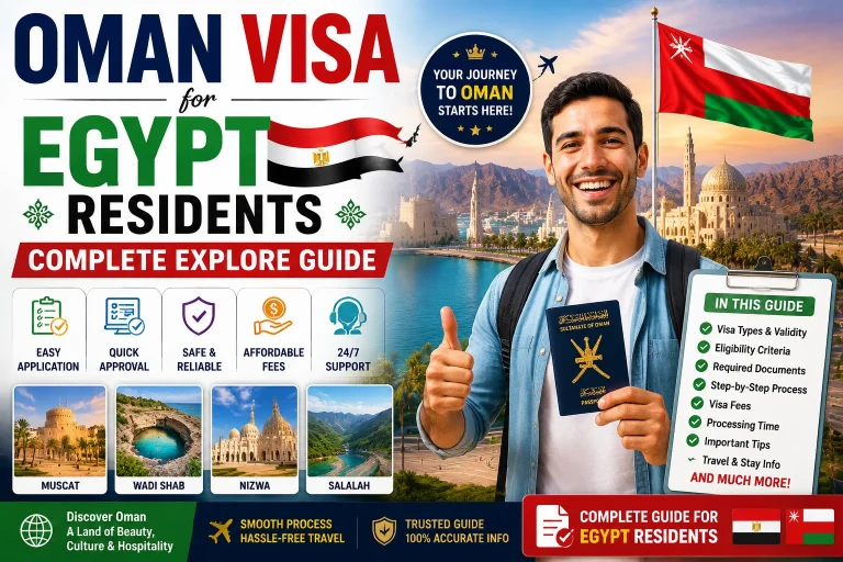 Oman Visa for Egypt Residents
